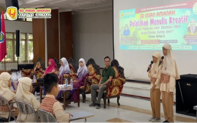 Pelatihan Menulis Kreatif Kelas 5 SD Insan Amanah Di Fakultas Psikologi-UM 16 Januari 2025