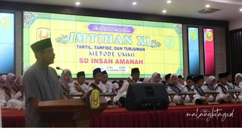 SD Insan Amanah Antarkan 276 Siswa Imtihan Al Qur’an